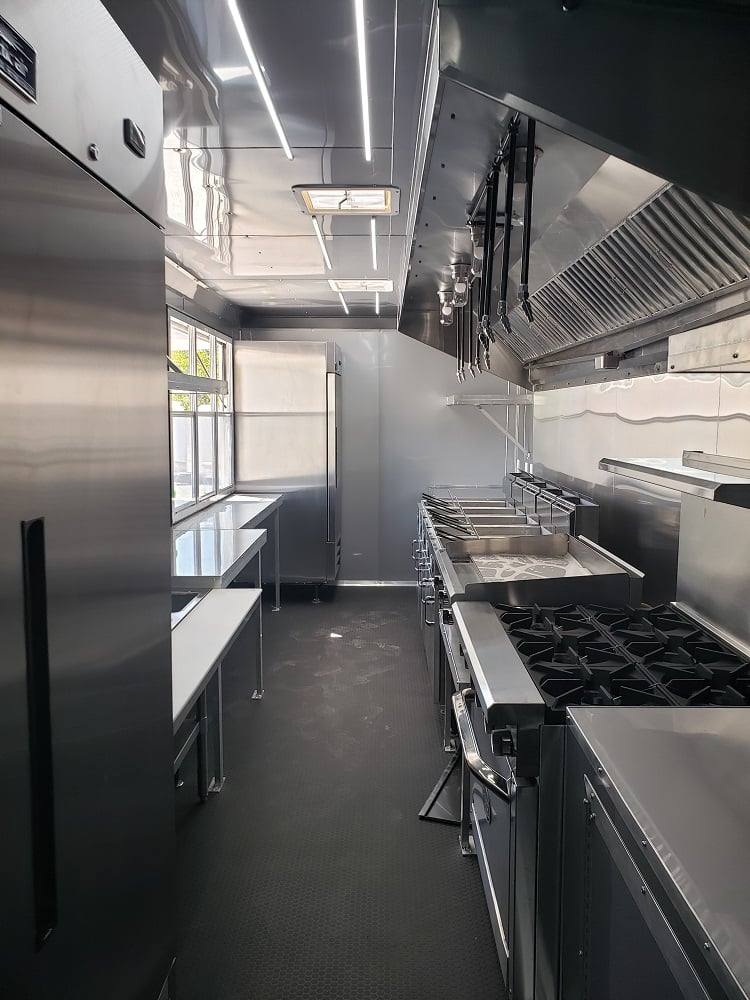 870-8.5-x-28-yellow-food-concession-trailer-with-appliances-5.jpg 8.5' x 28' Yellow Food Concession Trailer With Appliances