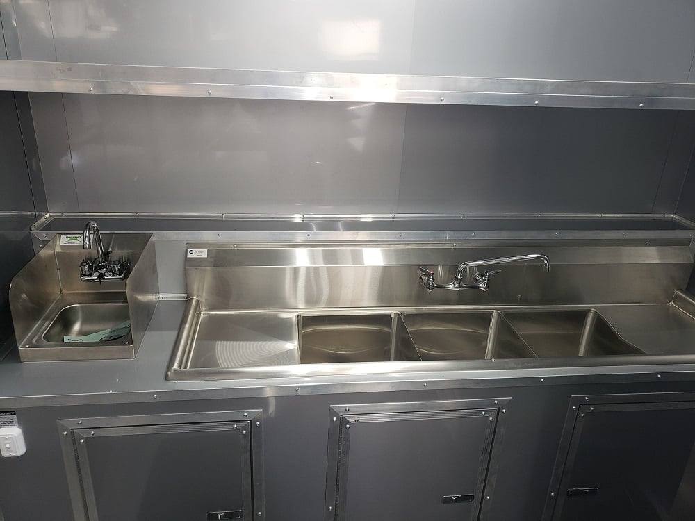 870-8.5-x-28-yellow-food-concession-trailer-with-appliances-6.jpg 8.5' x 28' Yellow Food Concession Trailer With Appliances