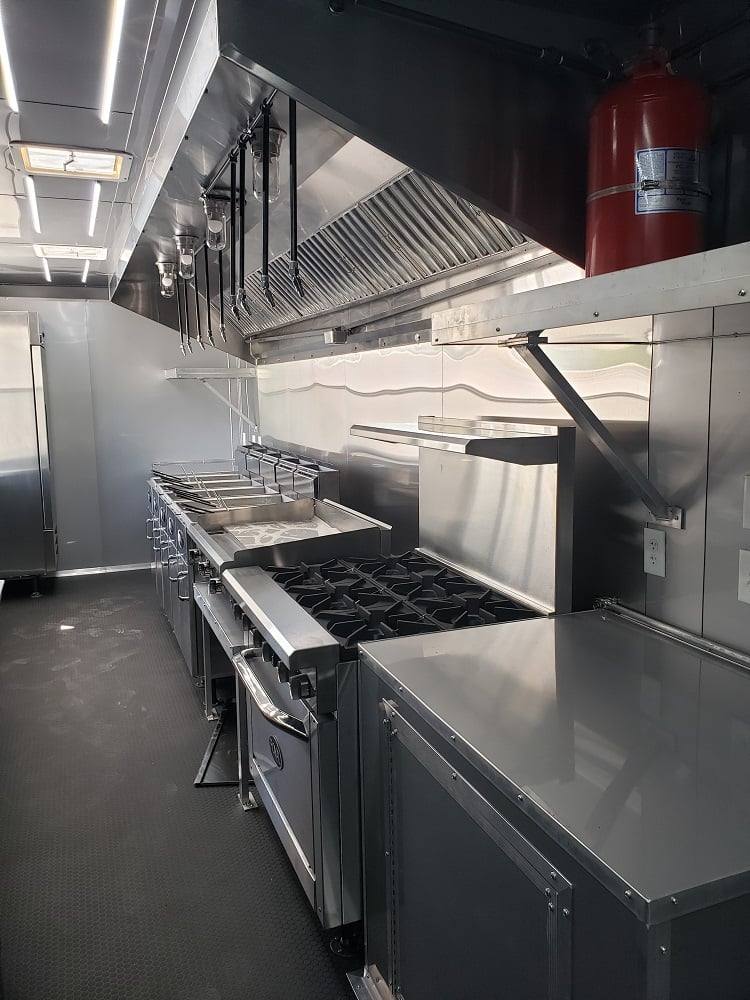 870-8.5-x-28-yellow-food-concession-trailer-with-appliances-9.jpg 8.5' x 28' Yellow Food Concession Trailer With Appliances