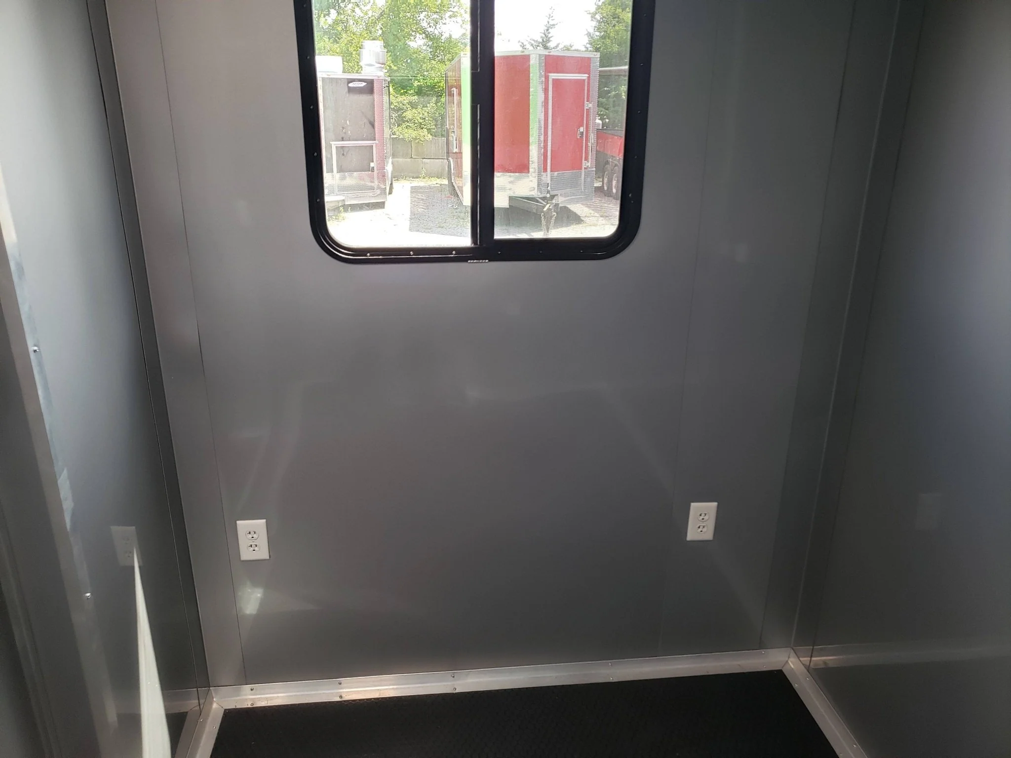 872-8.5-x-30-black-and-cobalt-blue-bbq-porch-concession-trailer-37.webp 8.5' x 30' Black and Cobalt Blue BBQ Porch Concession Trailer