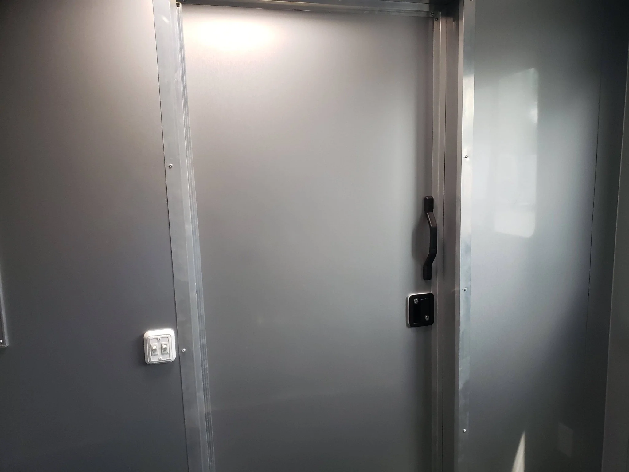 872-8.5-x-30-black-and-cobalt-blue-bbq-porch-concession-trailer-40.webp 8.5' x 30' Black and Cobalt Blue BBQ Porch Concession Trailer