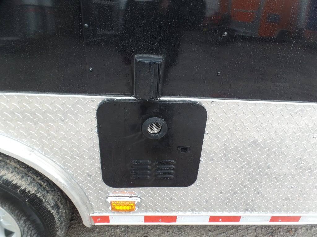 874-8.5-x-30-black-and-orange-porch-style-concession-food-trailer-with-restroom-32.jpg 8.5' x 30' Black and Orange Porch Style Concession Food Trailer with Restroom