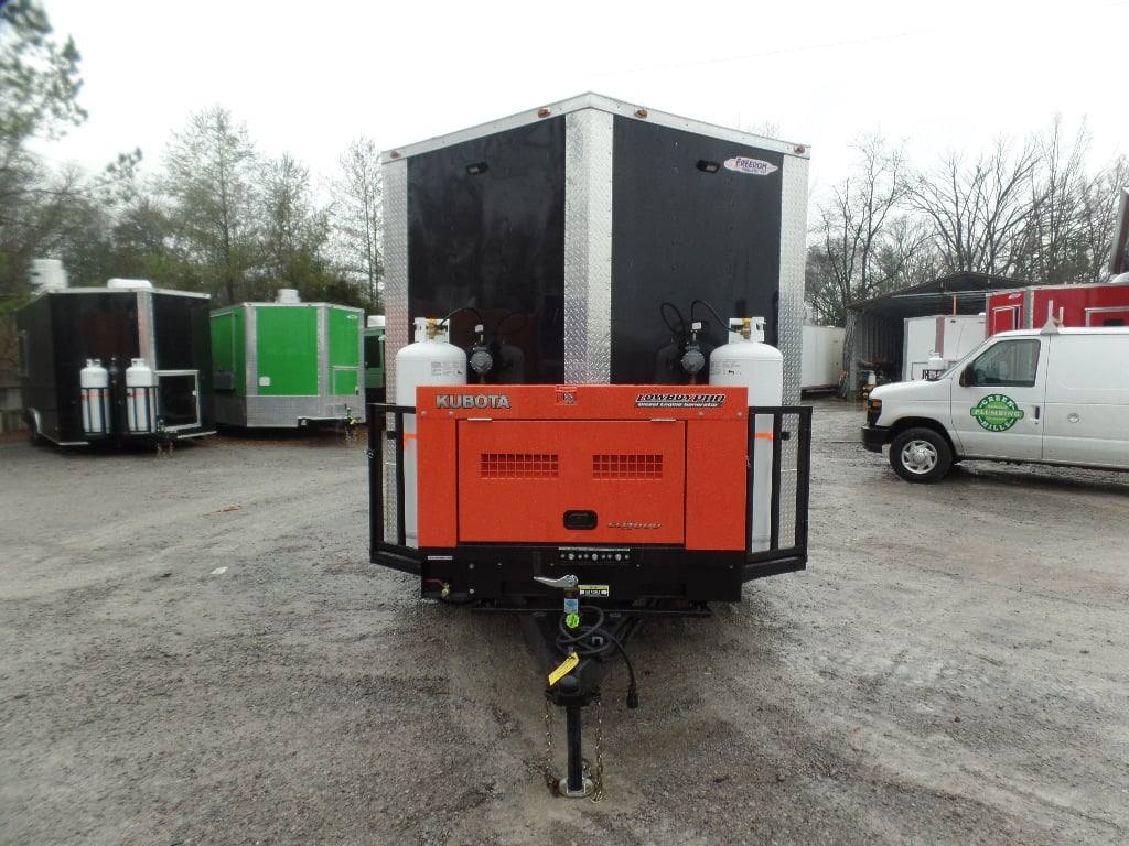 875-8.5-x-30-black-and-orange-porch-style-concession-trailer-with-restroom-and-appliances-31.jpg 8.5' x 30' Black and Orange Porch Style Concession Trailer with Restroom and Appliances