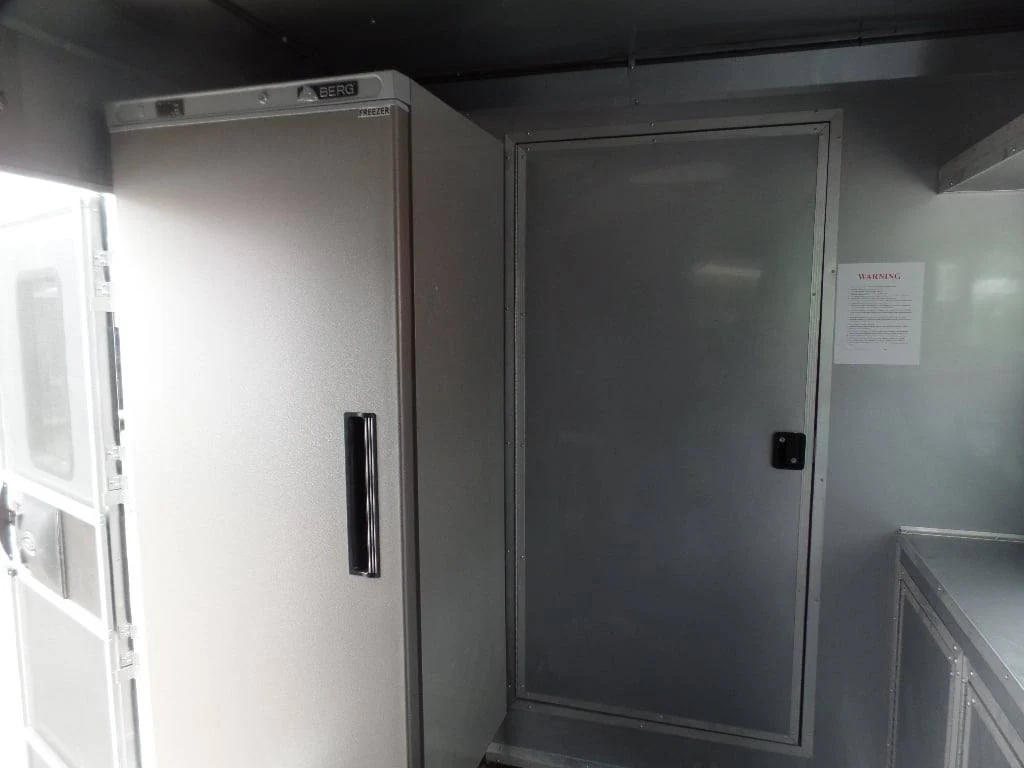 875-8.5-x-30-black-and-orange-porch-style-concession-trailer-with-restroom-and-appliances-34.webp 8.5' x 30' Black and Orange Porch Style Concession Trailer with Restroom and Appliances