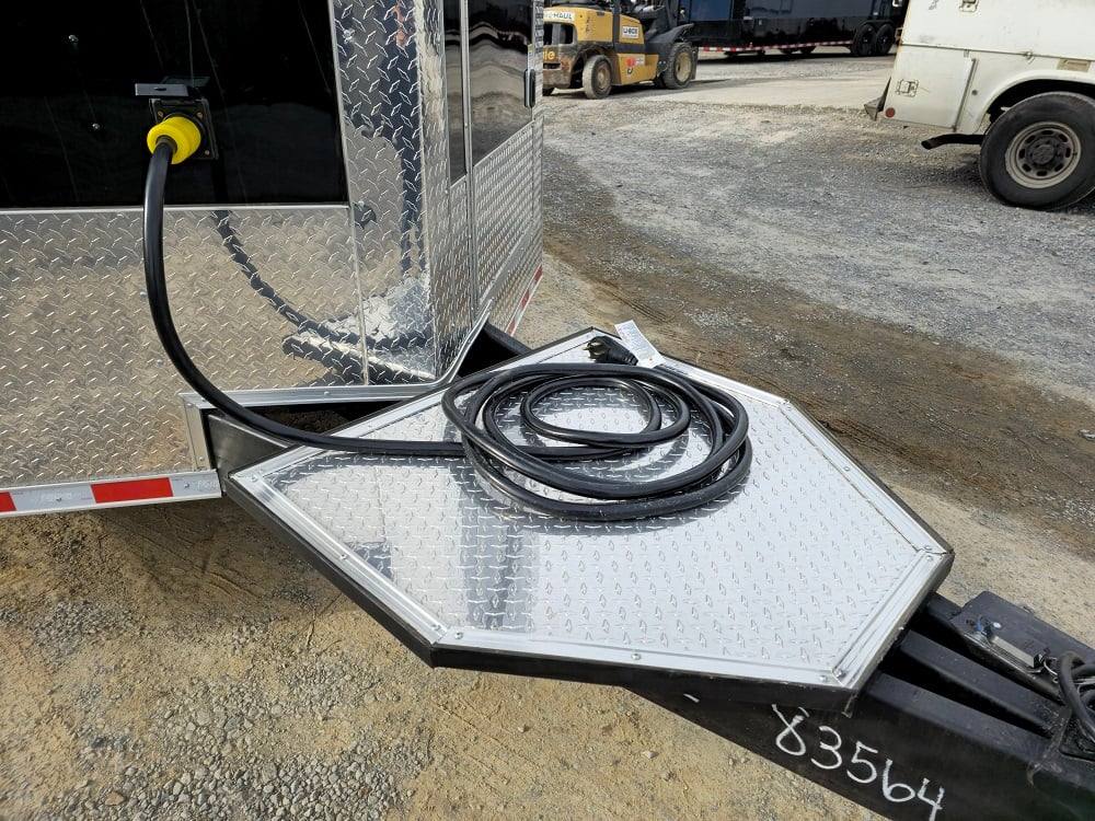 876-8.5-x-30-black-bbq-porch-concession-trailer-vending-14.jpg 8.5' X 30' Black BBQ Porch Concession Trailer Vending