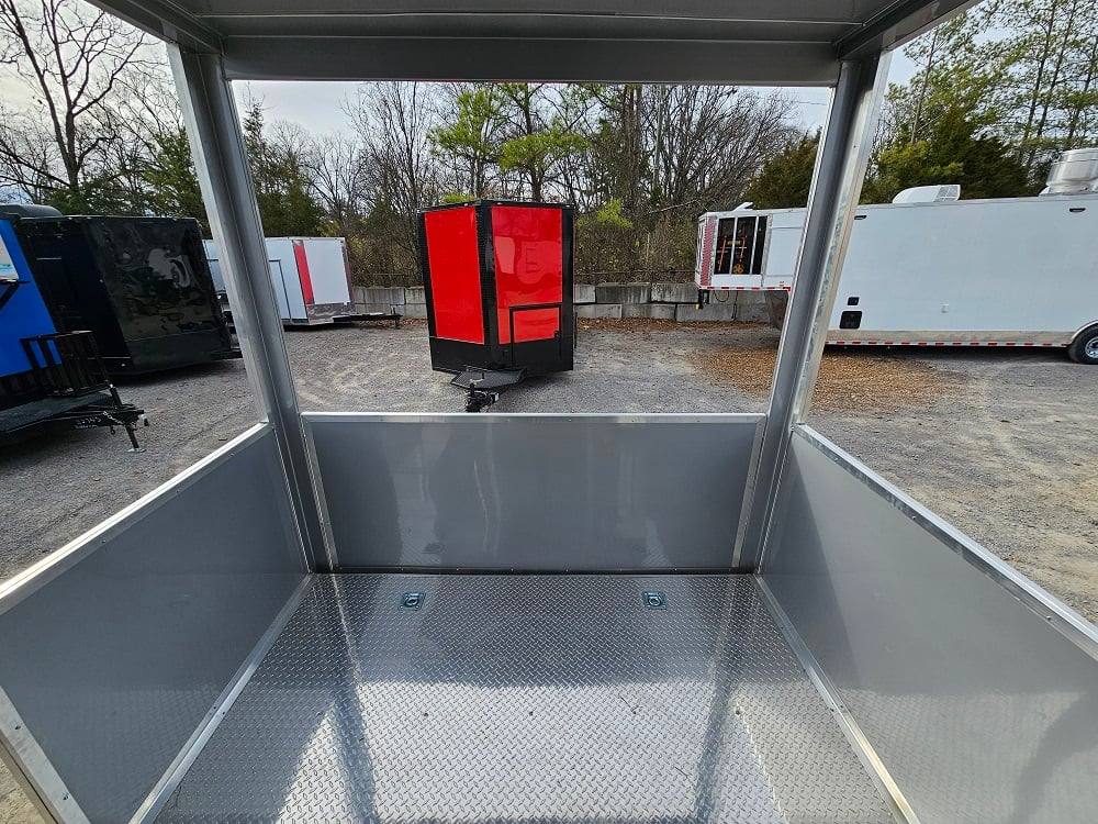 876-8.5-x-30-black-bbq-porch-concession-trailer-vending-28.jpg 8.5' X 30' Black BBQ Porch Concession Trailer Vending