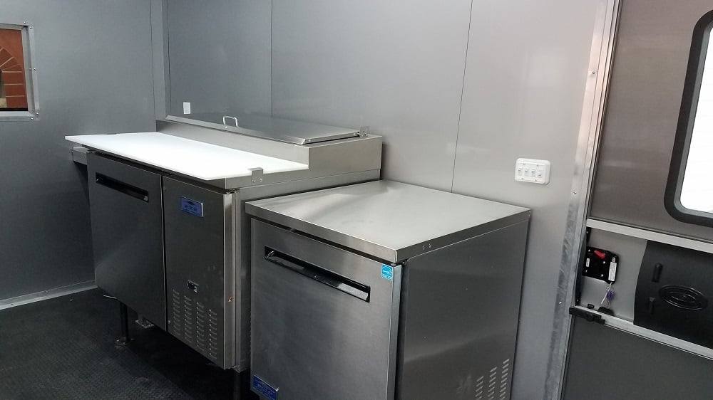 8.5' x 30' Black Goose Neck Concession BBQ Food Trailer With Appliances