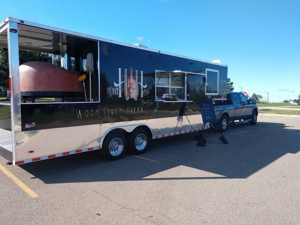 8.5' x 30' Black Goose Neck Concession BBQ Food Trailer With Appliances