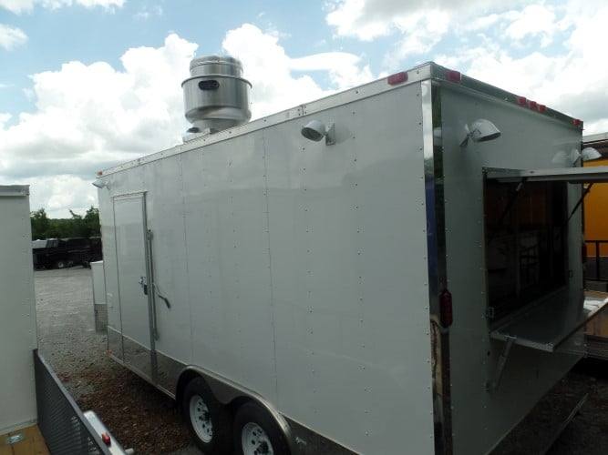 88-8.5-x-16-concession-bbq-food-trailer-white-event-catering-14.jpg 8.5' x 16' Concession BBQ Food Trailer White Event Catering