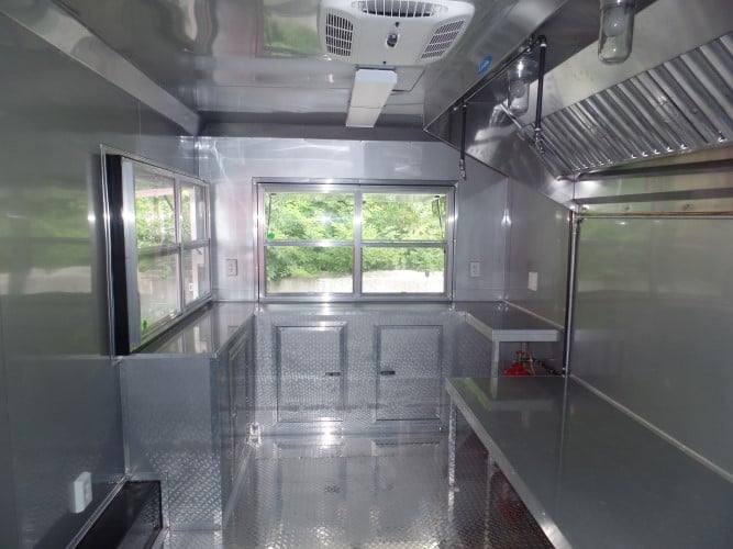 88-8.5-x-16-concession-bbq-food-trailer-white-event-catering-19.jpg 8.5' x 16' Concession BBQ Food Trailer White Event Catering