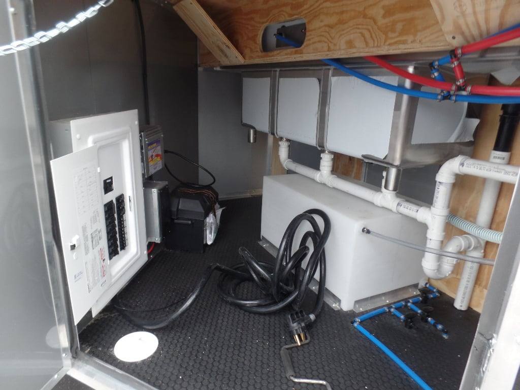 880-8.5-x-30-black-pizza-concession-food-trailer-13.jpg 8.5' x 30' Black Pizza Concession Food Trailer