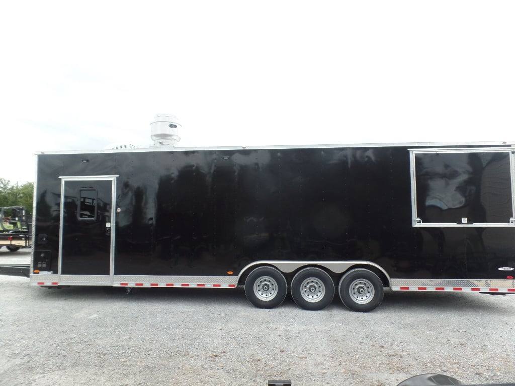 880-8.5-x-30-black-pizza-concession-food-trailer-14.jpg 8.5' x 30' Black Pizza Concession Food Trailer