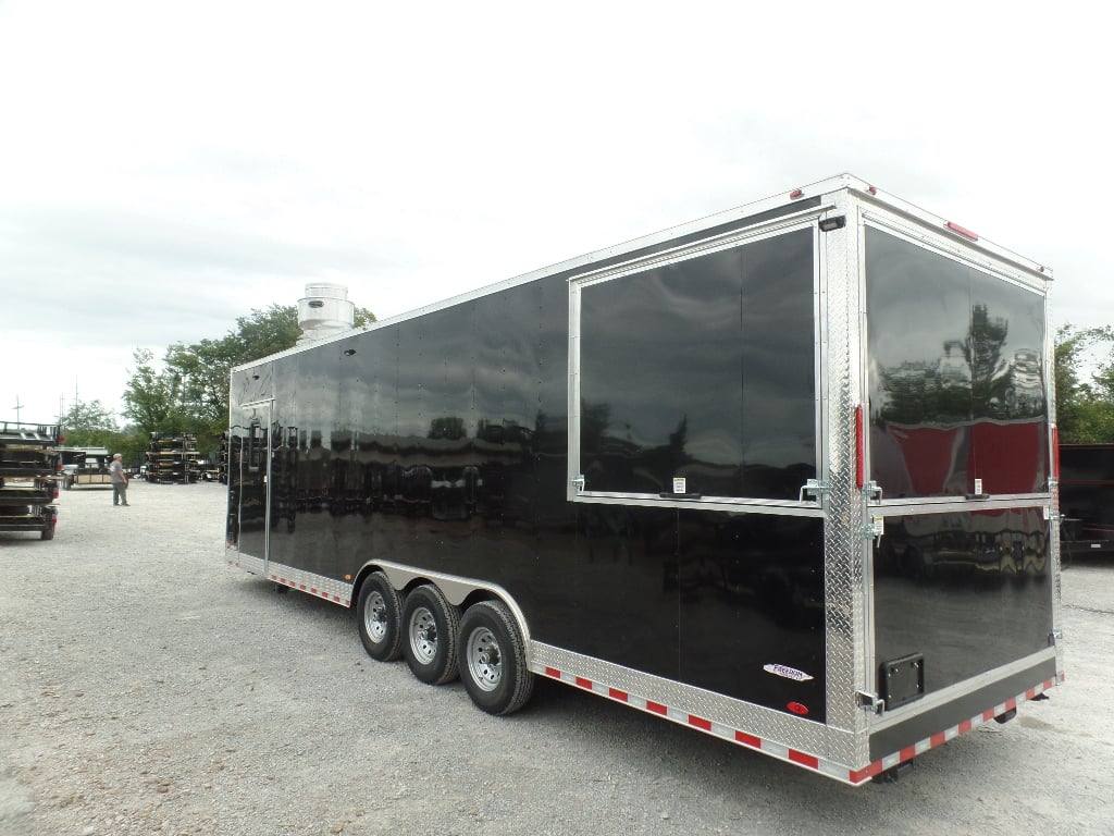 880-8.5-x-30-black-pizza-concession-food-trailer-17.jpg 8.5' x 30' Black Pizza Concession Food Trailer