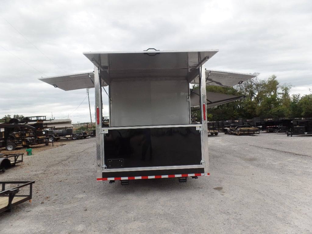 880-8.5-x-30-black-pizza-concession-food-trailer-20.jpg 8.5' x 30' Black Pizza Concession Food Trailer