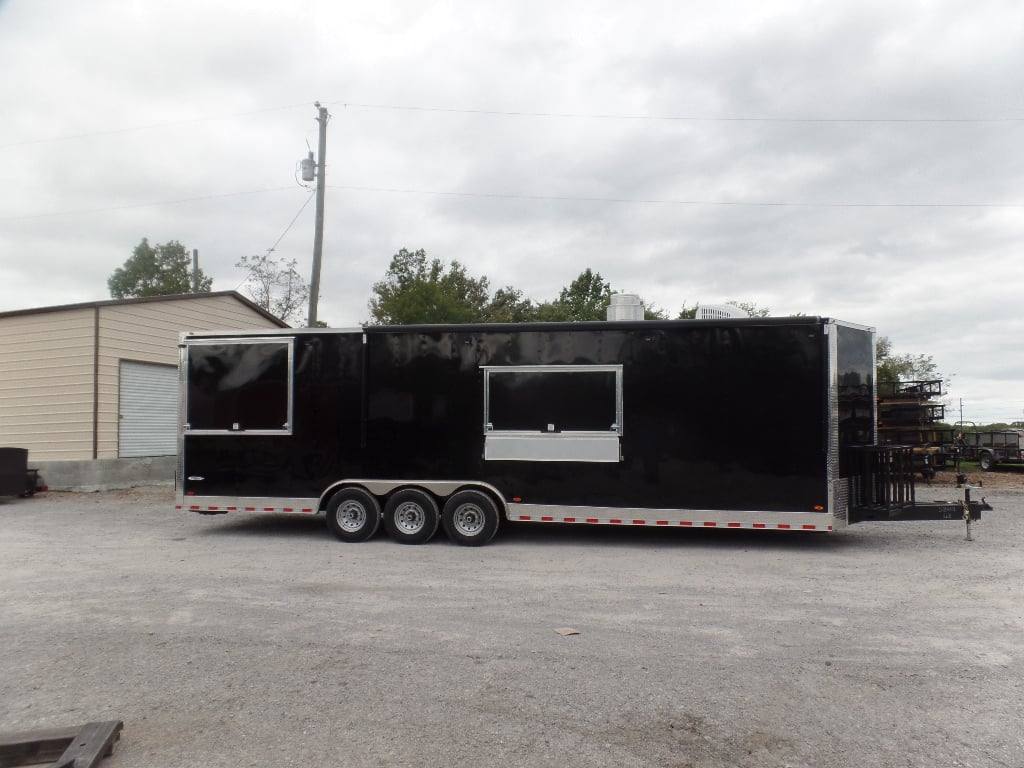 880-8.5-x-30-black-pizza-concession-food-trailer-29.jpg 8.5' x 30' Black Pizza Concession Food Trailer