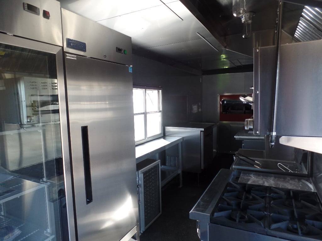 881-8.5-x-30-black-pizza-concession-trailer-with-appliances-18.jpg 8.5' x 30' Black Pizza Concession Trailer With Appliances