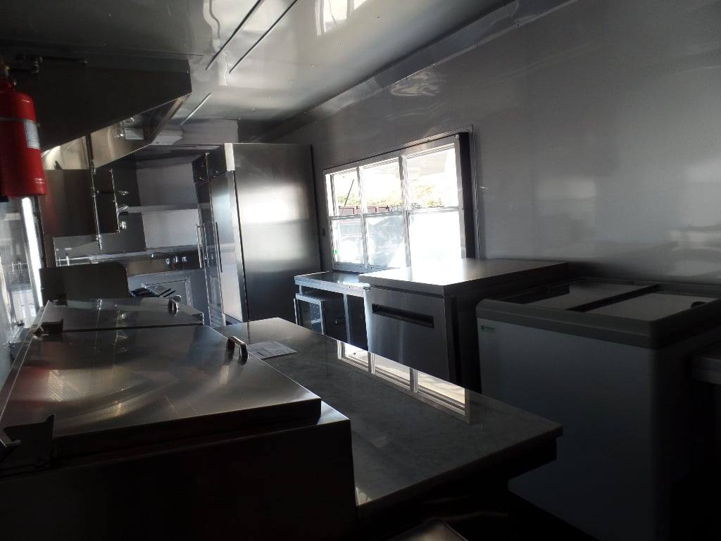 881-8.5-x-30-black-pizza-concession-trailer-with-appliances-20.jpg 8.5' x 30' Black Pizza Concession Trailer With Appliances