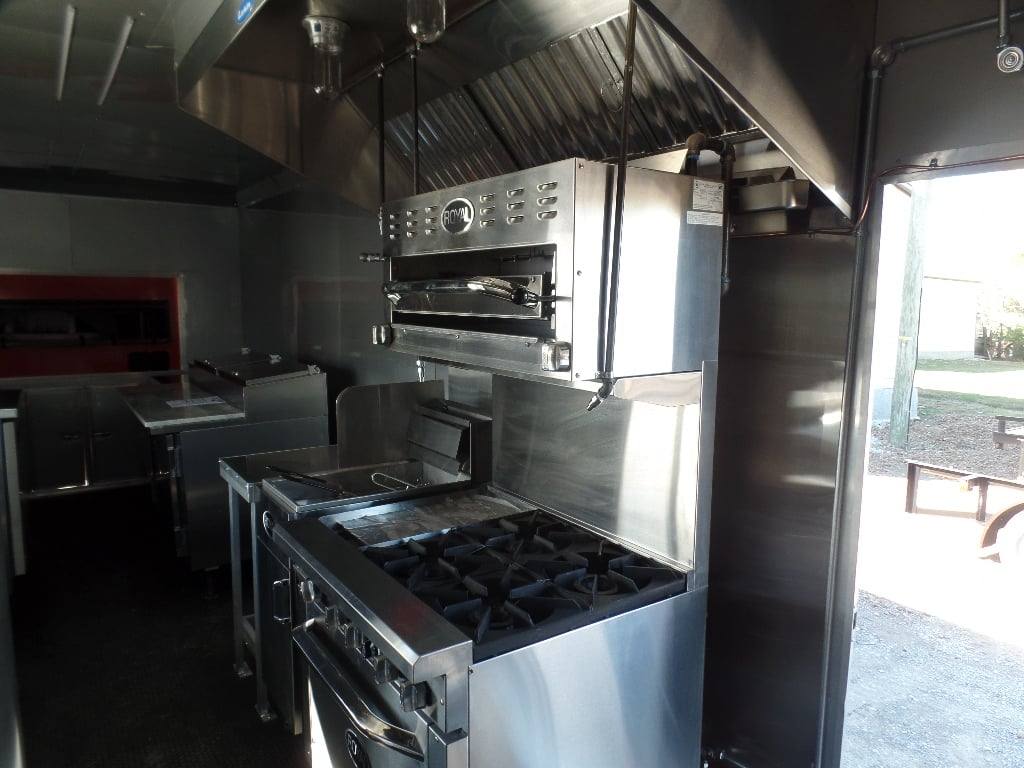 881-8.5-x-30-black-pizza-concession-trailer-with-appliances-21.jpg 8.5' x 30' Black Pizza Concession Trailer With Appliances