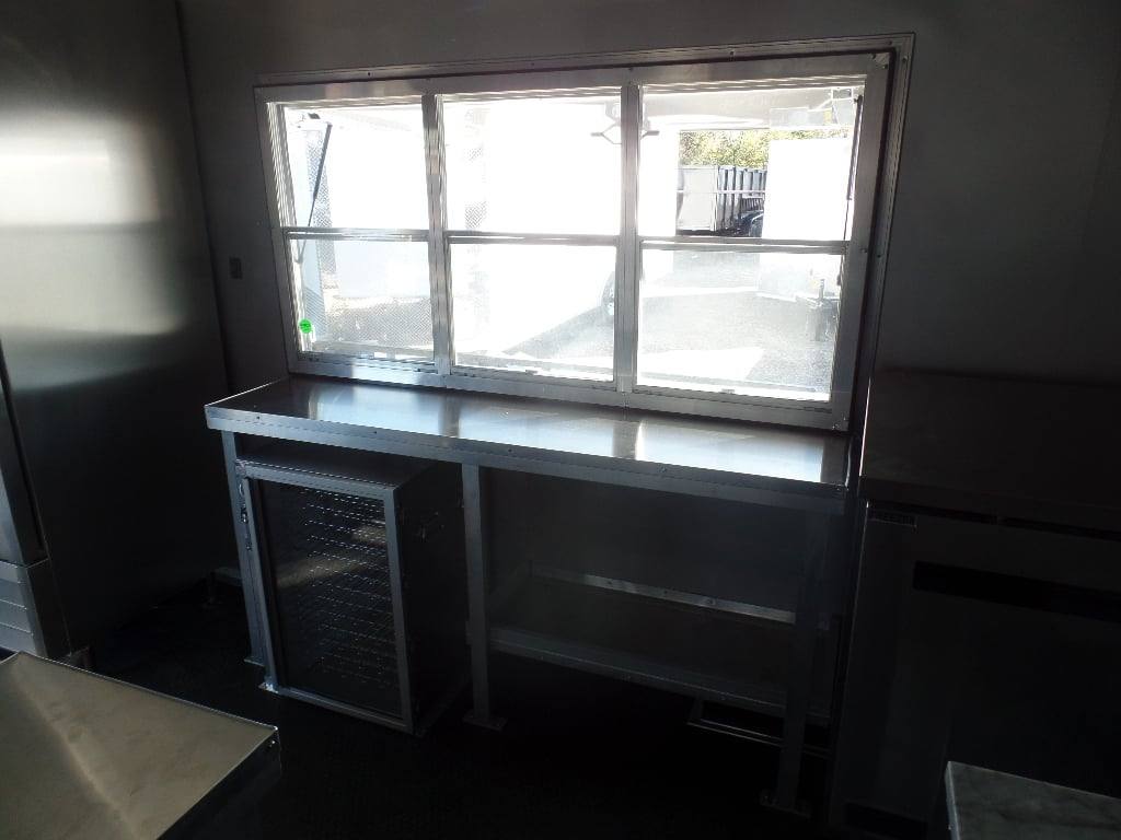 881-8.5-x-30-black-pizza-concession-trailer-with-appliances-28.jpg 8.5' x 30' Black Pizza Concession Trailer With Appliances