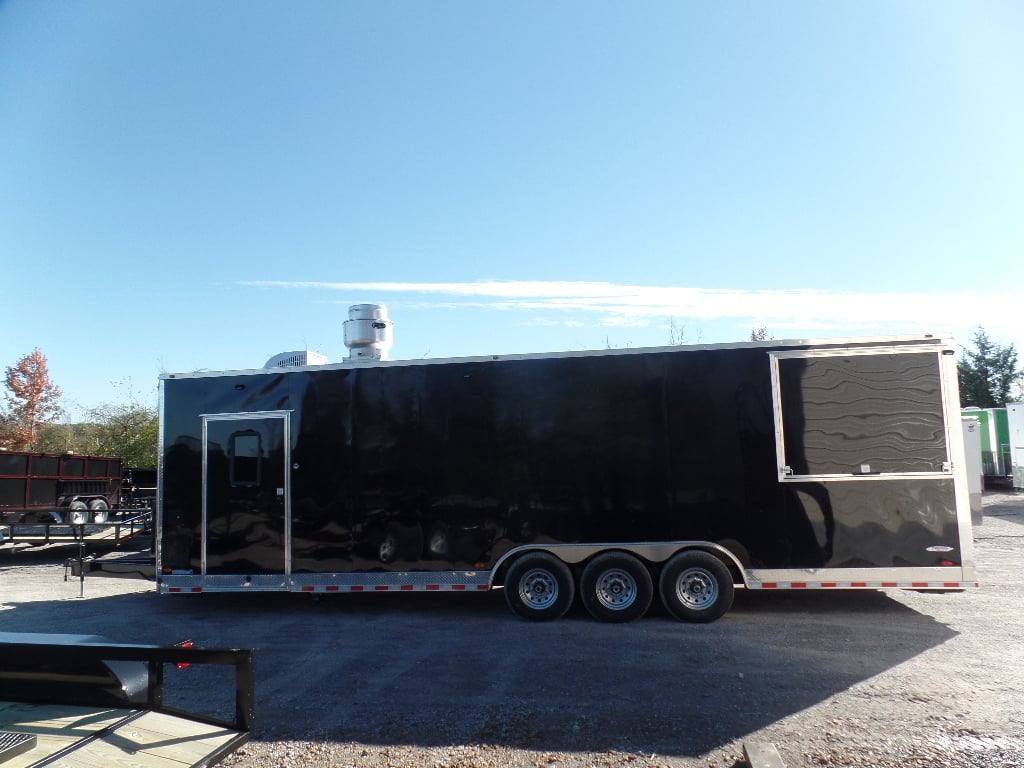 881-8.5-x-30-black-pizza-concession-trailer-with-appliances-33.jpg 8.5' x 30' Black Pizza Concession Trailer With Appliances