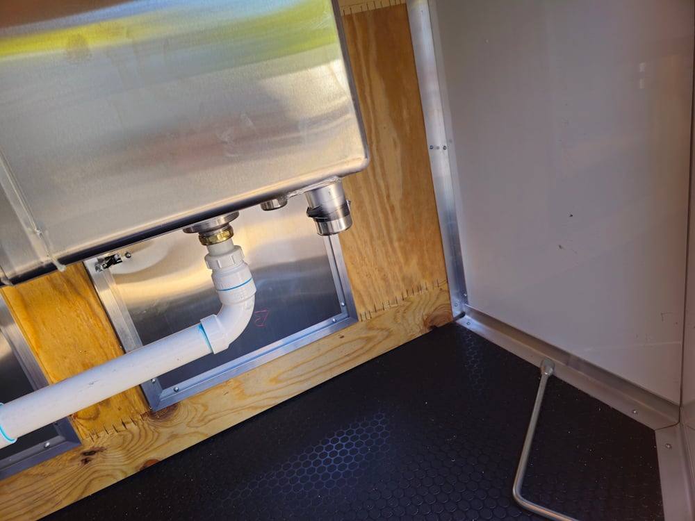 8.5' X 30' Charcoal Grey Concession Food Event Catering Trailer