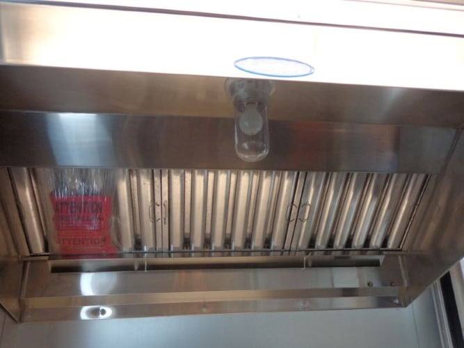884-8.5-x-30-concession-bbq-food-trailer-black-and-orange-catering-15.jpg 8.5' x 30' Concession BBQ Food Trailer Black and Orange Catering