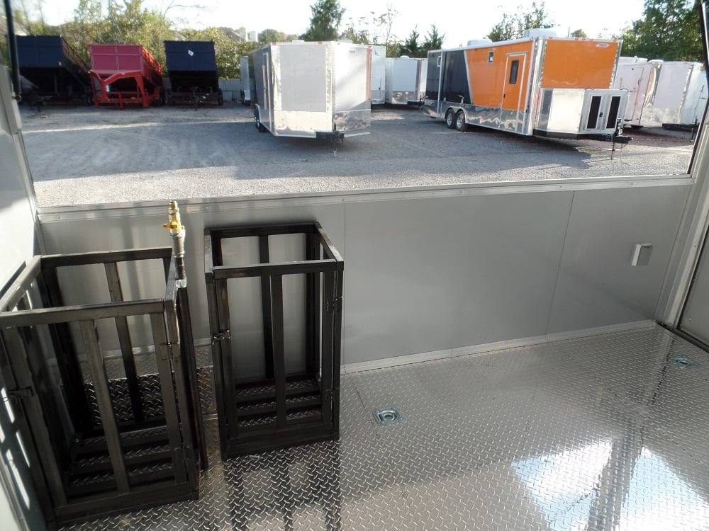 885-8.5-x-30-concession-bbq-food-trailer-red-event-catering-27.jpg 8.5' x 30' Concession BBQ Food Trailer Red Event Catering
