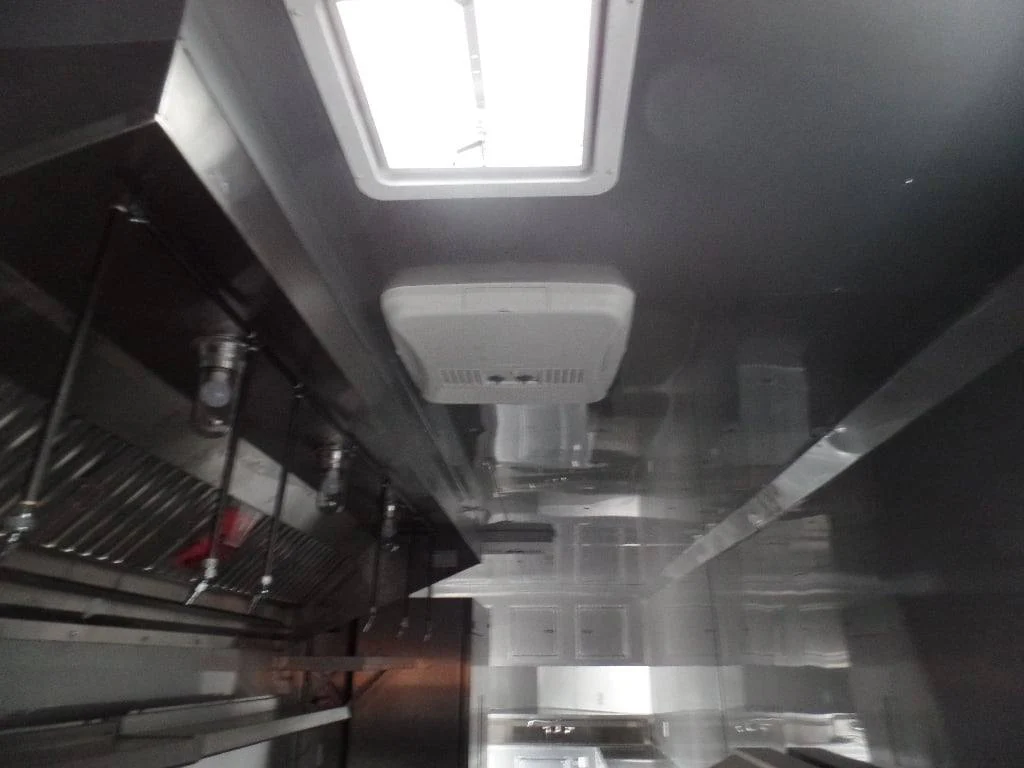 8.5' x 30' Concession Food Dove Grey Food Event Catering Trailer