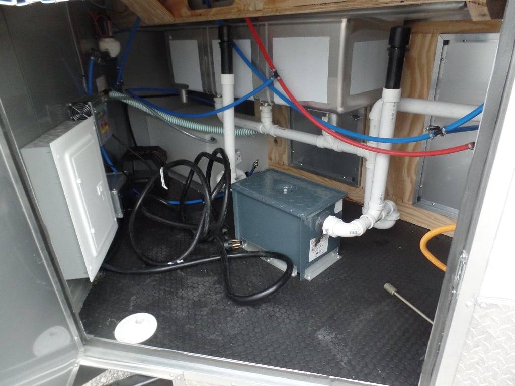 8.5' x 30' Concession Food Dove Grey Food Event Catering Trailer