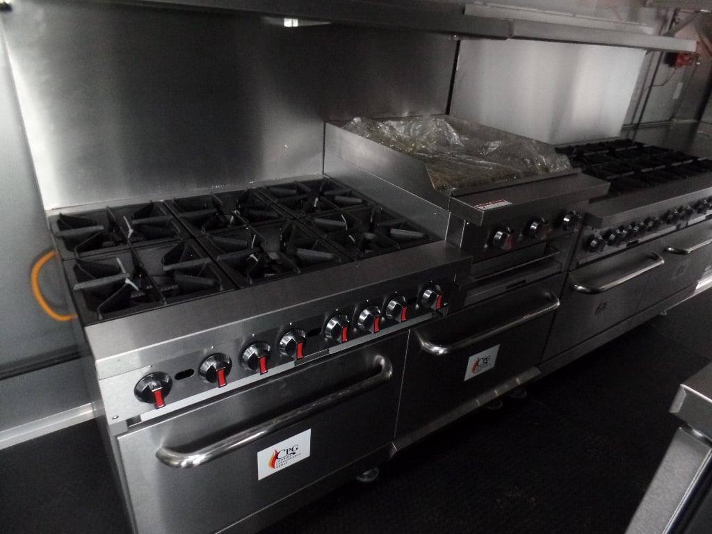 8.5' x 30' Concession Food Dove Grey Food Event Catering Trailer