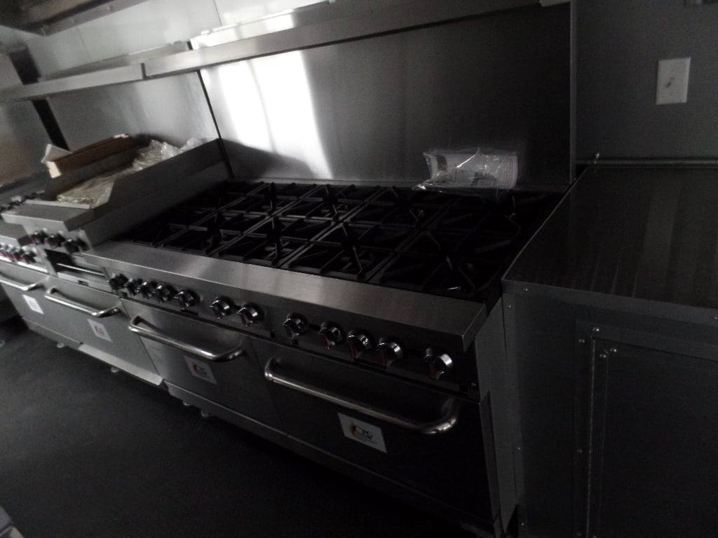 8.5' x 30' Concession Food Dove Grey Food Event Catering Trailer