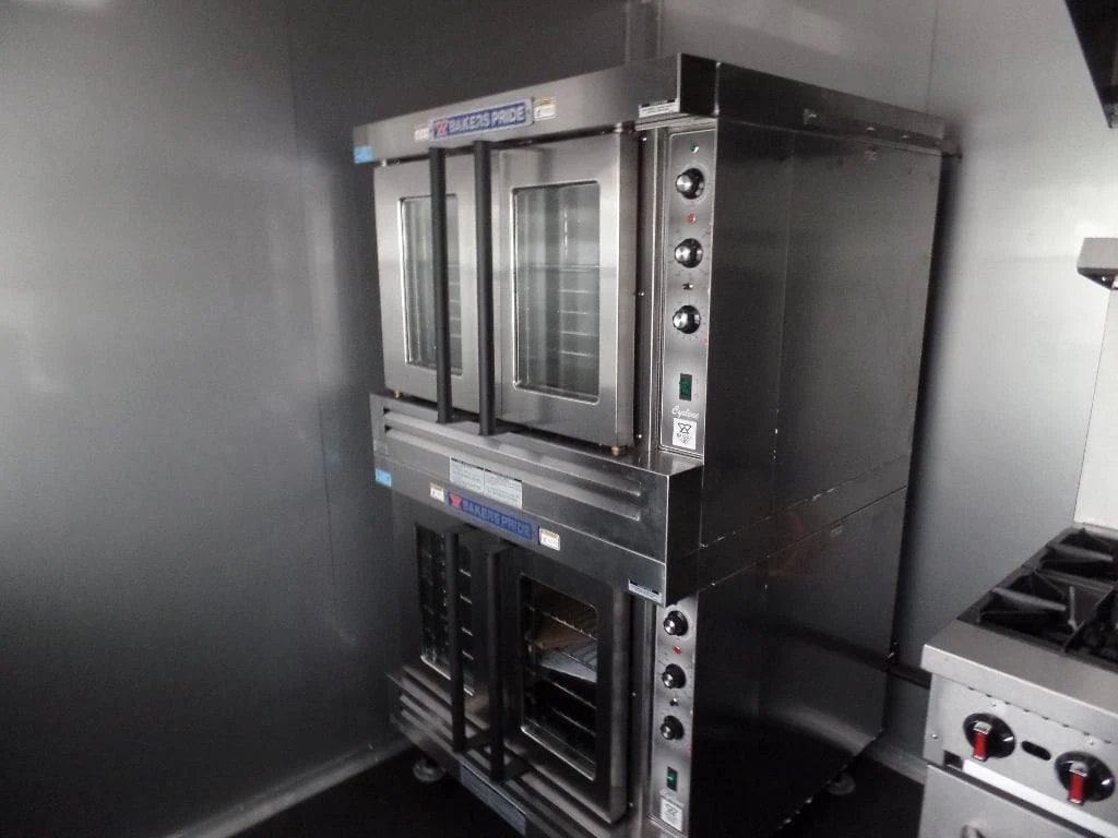 8.5' x 30' Concession Food Dove Grey Food Event Catering Trailer