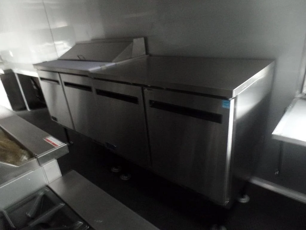 8.5' x 30' Concession Food Dove Grey Food Event Catering Trailer