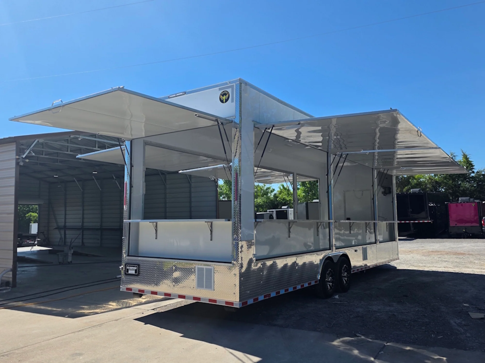 8.5' x 30' Concession Food Event Bar Trailer