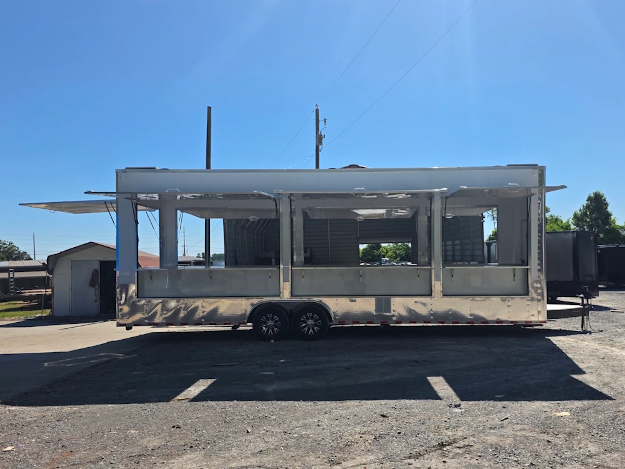 8.5' x 30' Concession Food Event Bar Trailer