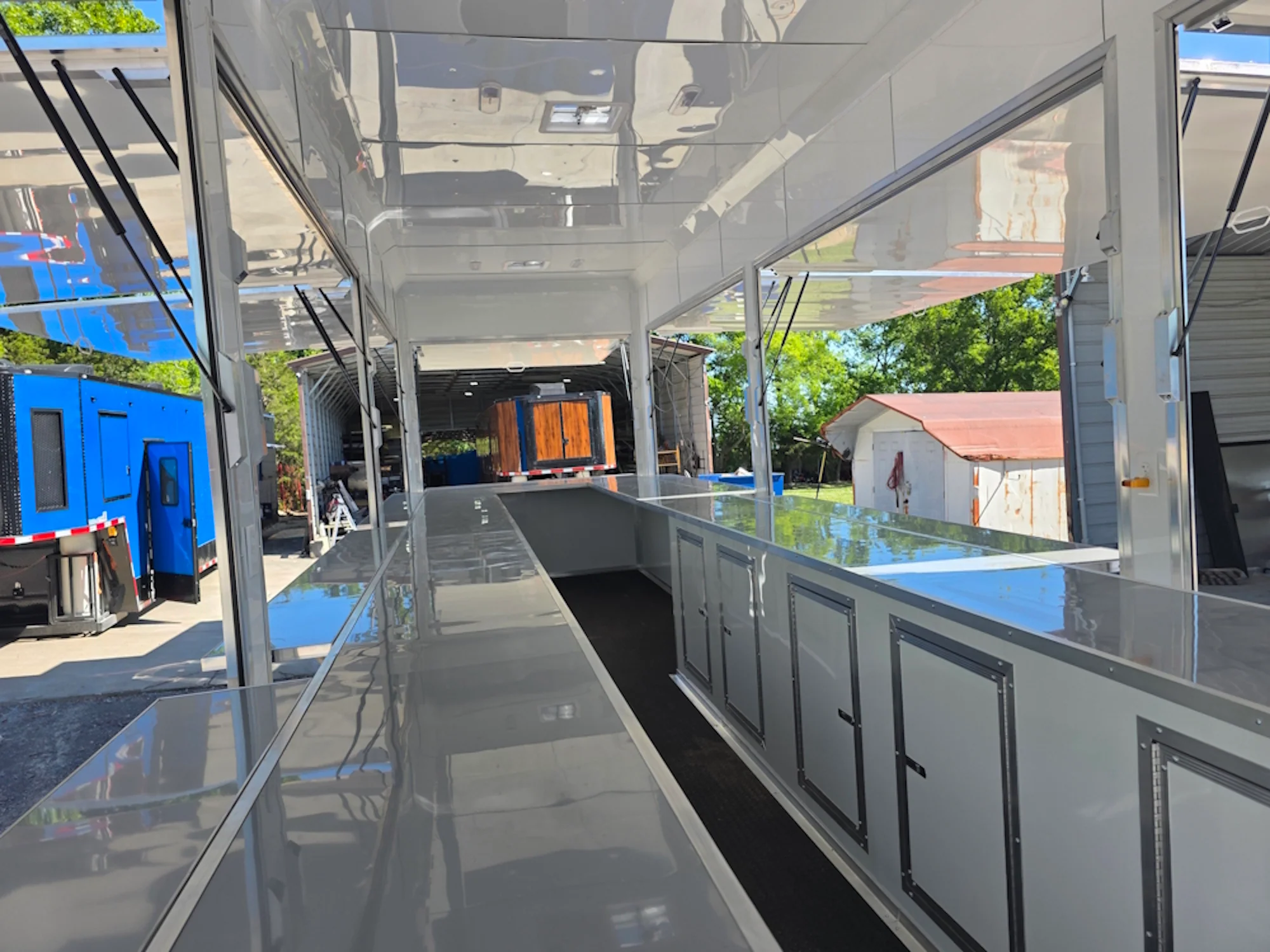 8.5' x 30' Concession Food Event Bar Trailer