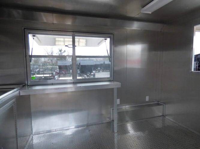 89-8.5-x-16-concession-bbq-food-trailer-yellow-event-catering-12.jpg 8.5' x 16' Concession BBQ Food Trailer Yellow Event Catering