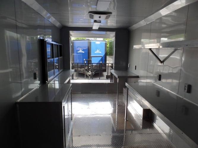 890-8.5-x-30-concession-food-trailer-charcoal-grey-bbq-event-catering-2.jpg 8.5' x 30' Concession Food Trailer Charcoal Grey BBQ Event Catering