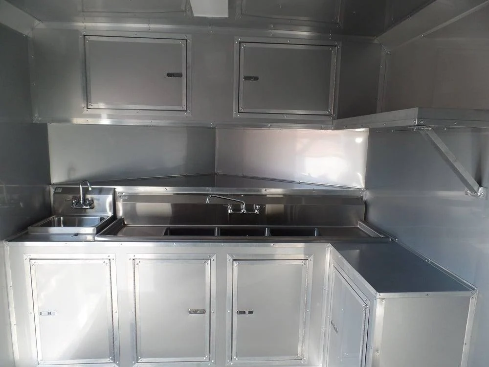 891-8.5-x-30-concession-food-trailer-charcoal-grey-bbq-food-event-catering-10.webp 8.5' x 30' Concession Food Trailer Charcoal Grey BBQ Food Event Catering
