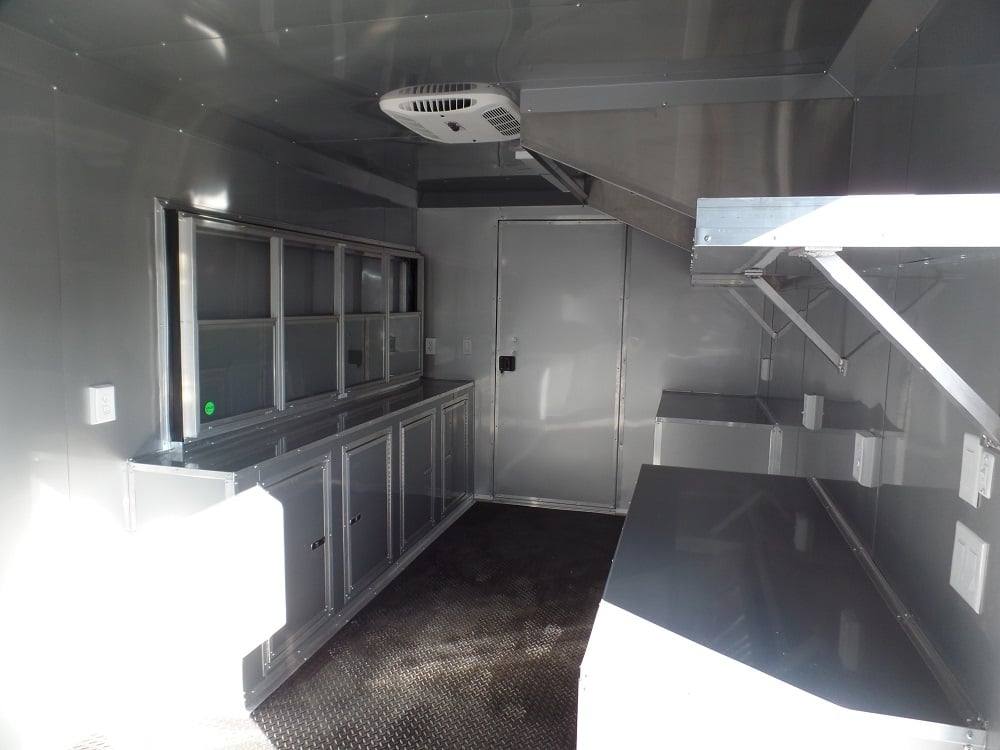 891-8.5-x-30-concession-food-trailer-charcoal-grey-bbq-food-event-catering-12.jpg 8.5' x 30' Concession Food Trailer Charcoal Grey BBQ Food Event Catering