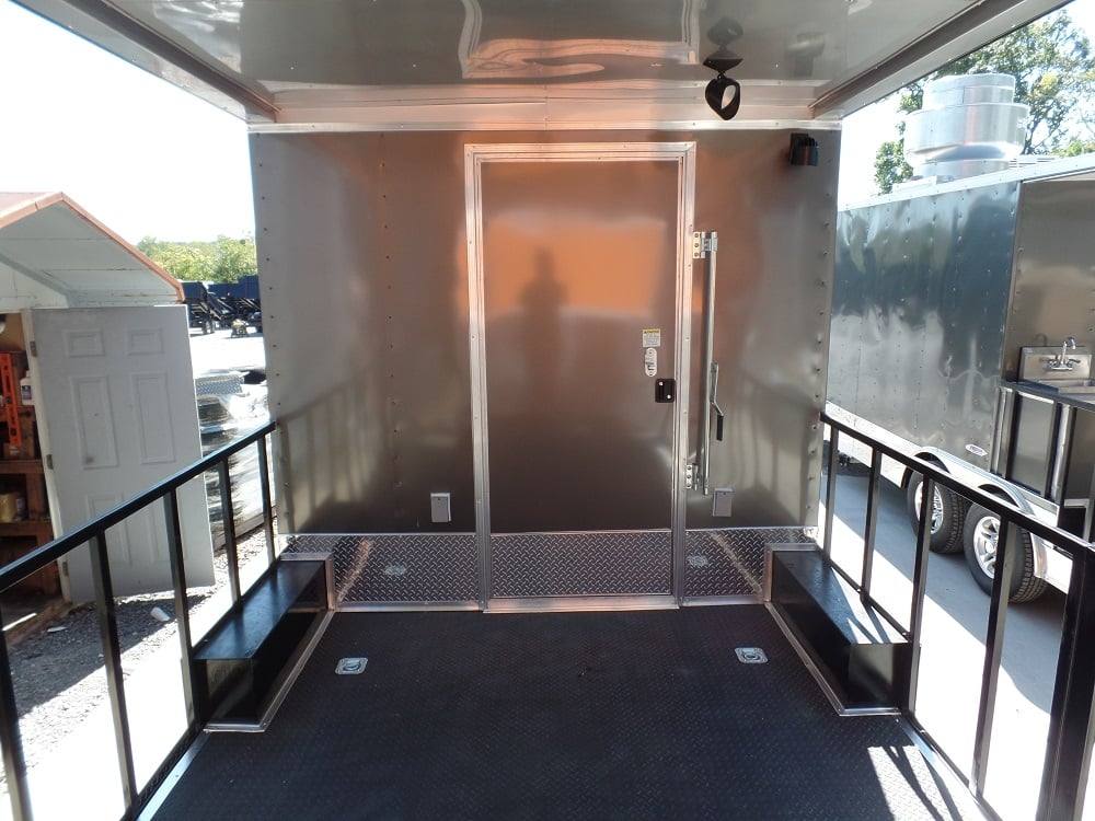 891-8.5-x-30-concession-food-trailer-charcoal-grey-bbq-food-event-catering-14.jpg 8.5' x 30' Concession Food Trailer Charcoal Grey BBQ Food Event Catering