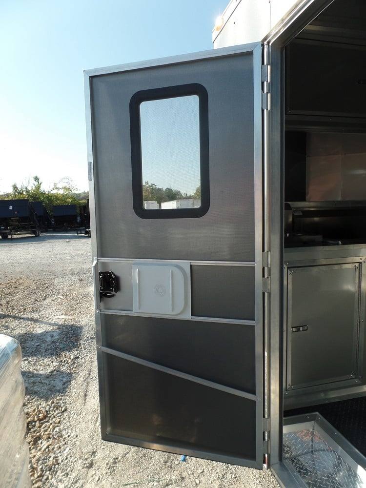 891-8.5-x-30-concession-food-trailer-charcoal-grey-bbq-food-event-catering-8.jpg 8.5' x 30' Concession Food Trailer Charcoal Grey BBQ Food Event Catering