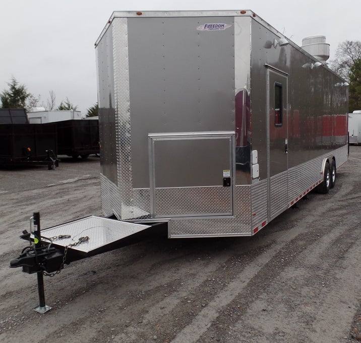 892-8.5-x-30-concession-food-trailer-light-pewter-event-catering-5.jpg 8.5' x 30' Concession Food Trailer Light Pewter Event Catering