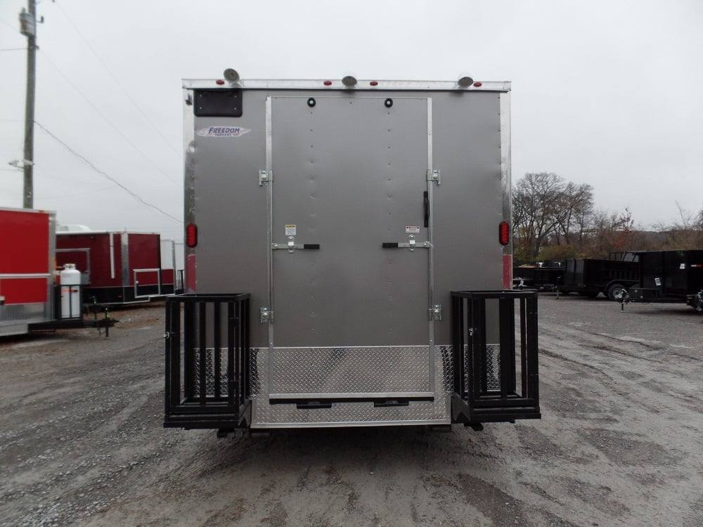 892-8.5-x-30-concession-food-trailer-light-pewter-event-catering-7.jpg 8.5' x 30' Concession Food Trailer Light Pewter Event Catering