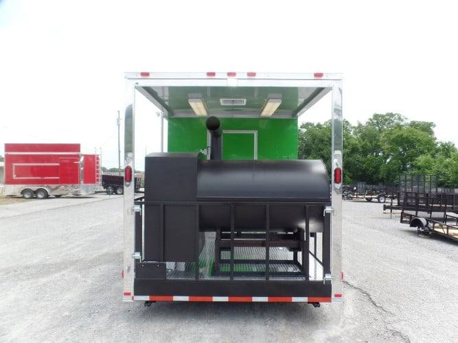 893-8.5-x-30-concession-food-trailer-lime-green-13.jpg 8.5' x 30' Concession Food Trailer Lime Green