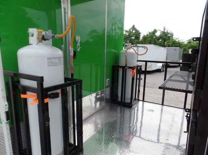 893-8.5-x-30-concession-food-trailer-lime-green-19.jpg 8.5' x 30' Concession Food Trailer Lime Green