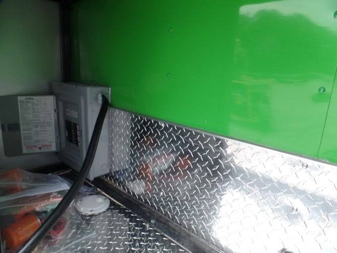 893-8.5-x-30-concession-food-trailer-lime-green-23.jpg 8.5' x 30' Concession Food Trailer Lime Green