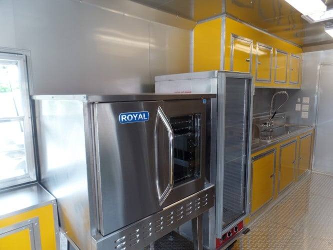 893-8.5-x-30-concession-food-trailer-lime-green-24.jpg 8.5' x 30' Concession Food Trailer Lime Green