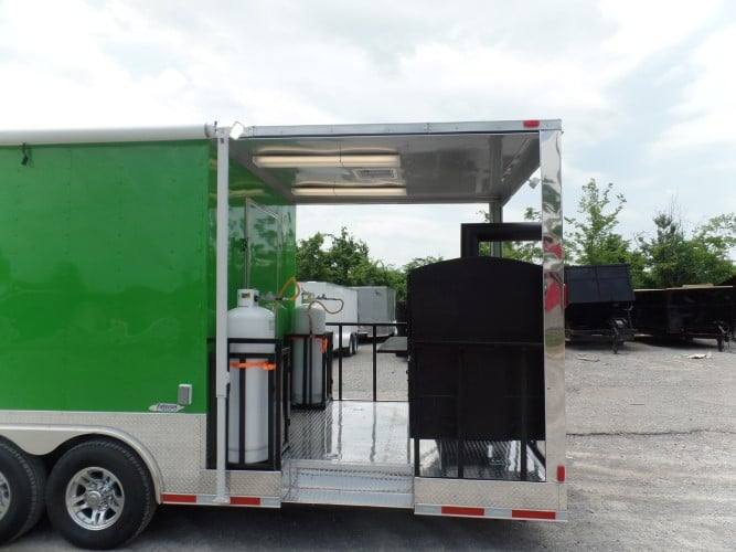 893-8.5-x-30-concession-food-trailer-lime-green-8.jpg 8.5' x 30' Concession Food Trailer Lime Green