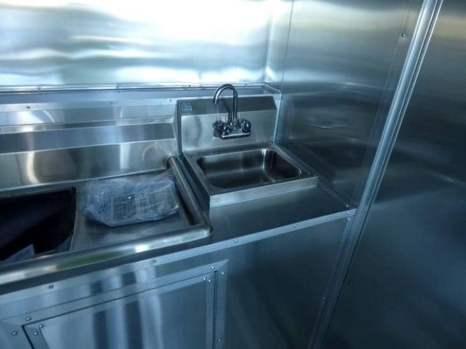 894-8.5-x-30-concession-food-trailer-orange-bbq-catering-event-trailer-11.jpg 8.5' x 30' Concession Food Trailer Orange BBQ Catering Event Trailer
